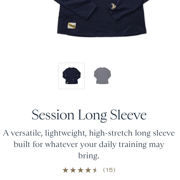 Tracksmith Session Long Sleeve - Picture 2 of 3